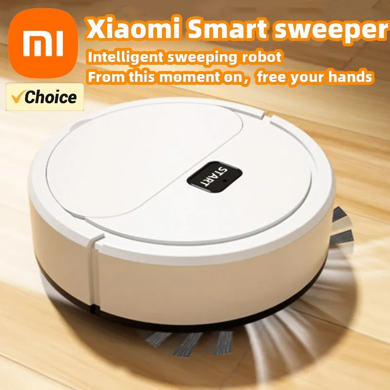 Xiaomi Automatic Sweeping Robot Home Vacuum Cleaner USB Rechargeable Wet Dry Sweeping Lazybones 3 In1 Intelligent Sweeper