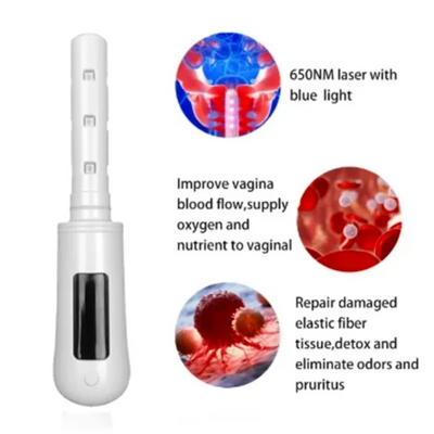 Led Red Blue Light Therapy Device Personal Health Care Physiotherapy Treatment Female Women Gynecological Vaginitis Treatment