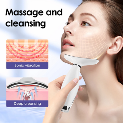 Neck Face Beauty Device Vibration Massage for Face and Neck Personal Ccare Skindion Home Use Beauty Device Face Lifting Machine