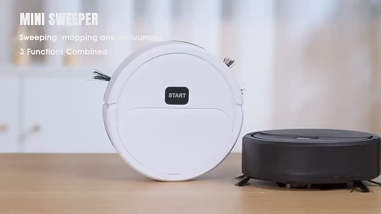 Xiaomi Automatic Sweeping Robot Home Vacuum Cleaner USB Rechargeable Wet Dry Sweeping Lazybones 3 In1 Intelligent Sweeper